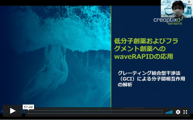 分子間相互作用解析システム | WAVEsystem | Creoptix AG