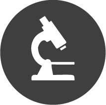 正立顕微鏡アイコン